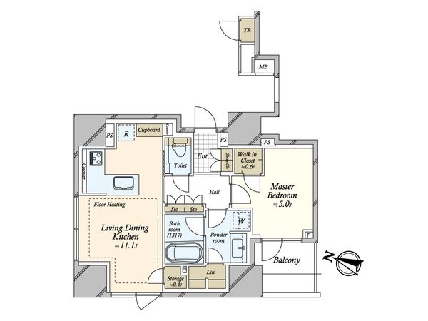 パークホームズ南池袋 間取図(平面図) パークホームズ南池袋 間取図(平面図)