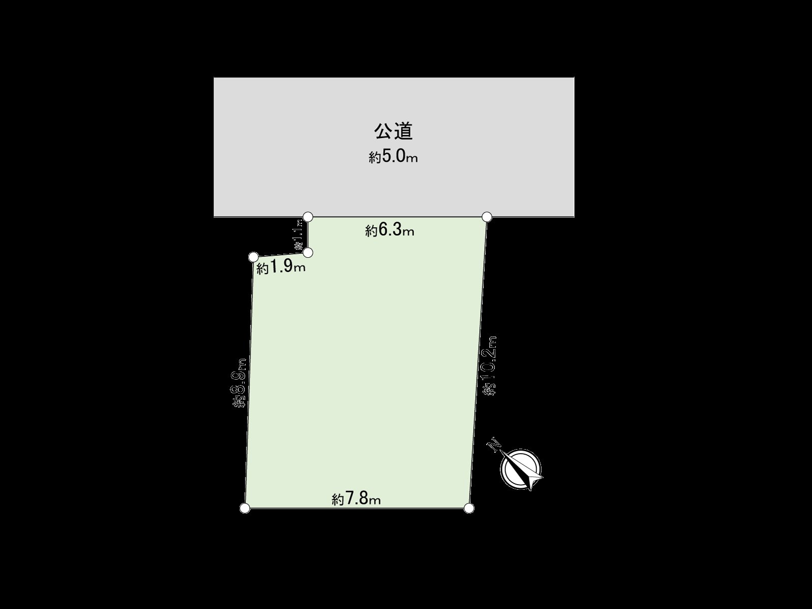 [地方型图]土地面积：80.01平米