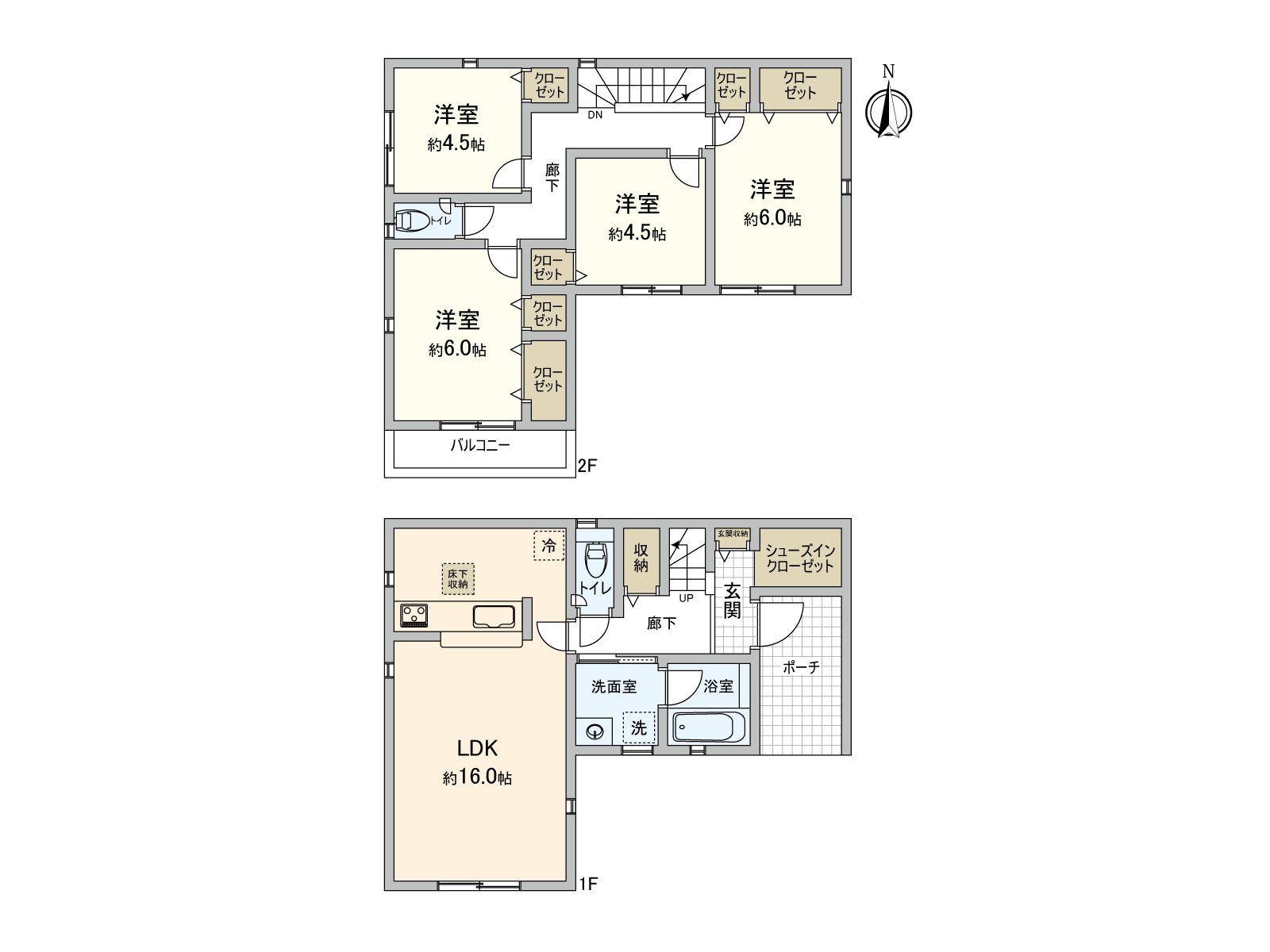是建築面積97.20平方公尺，119.99平方公尺的新建透天房。