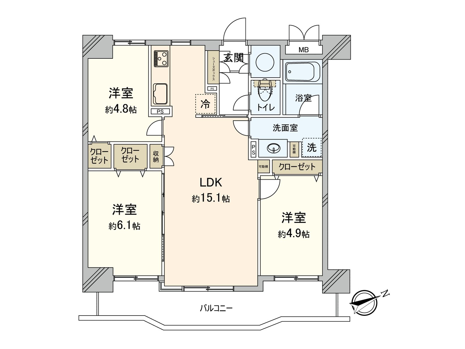 [户型平面图]