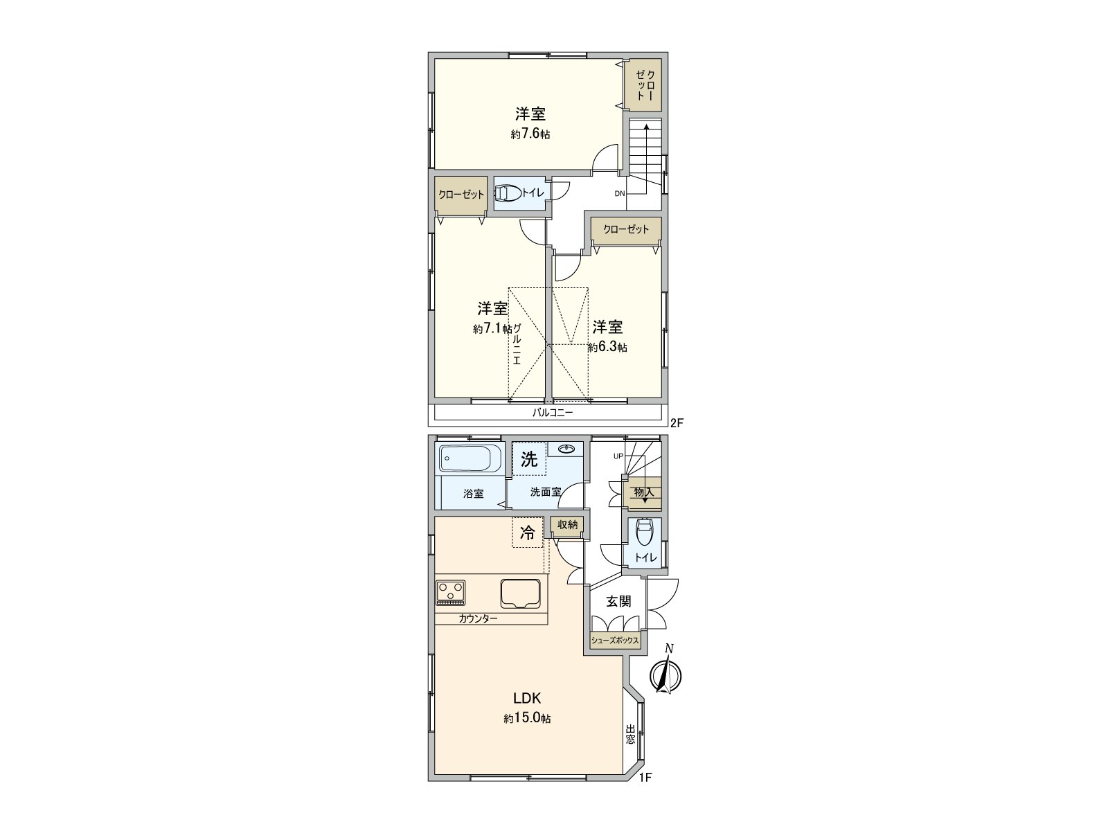 [Floor plan]