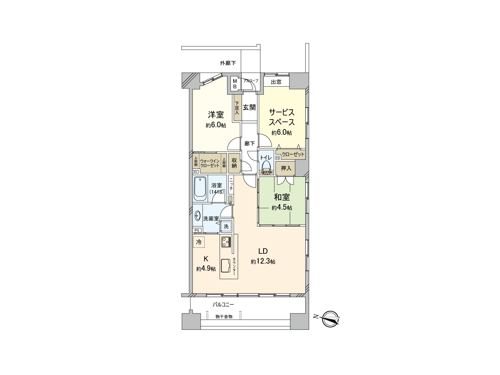 [Floor plan]