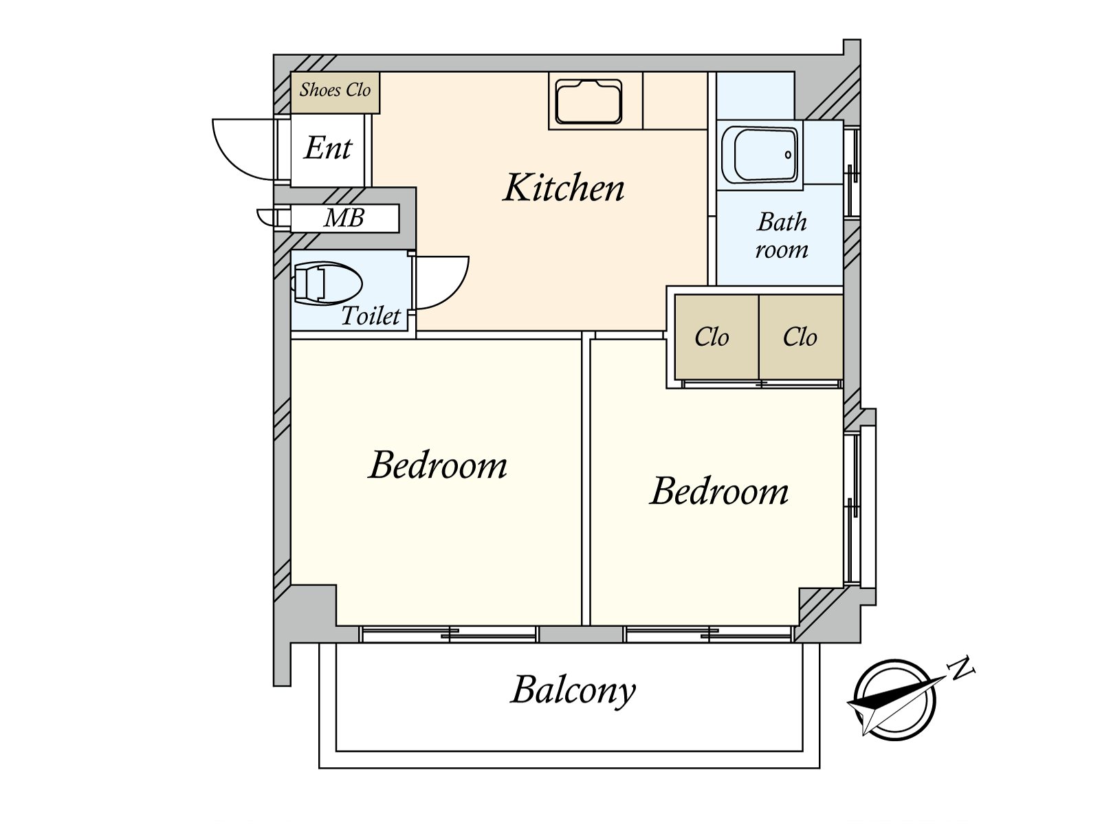 Corner unit of Southeast and the Northeast