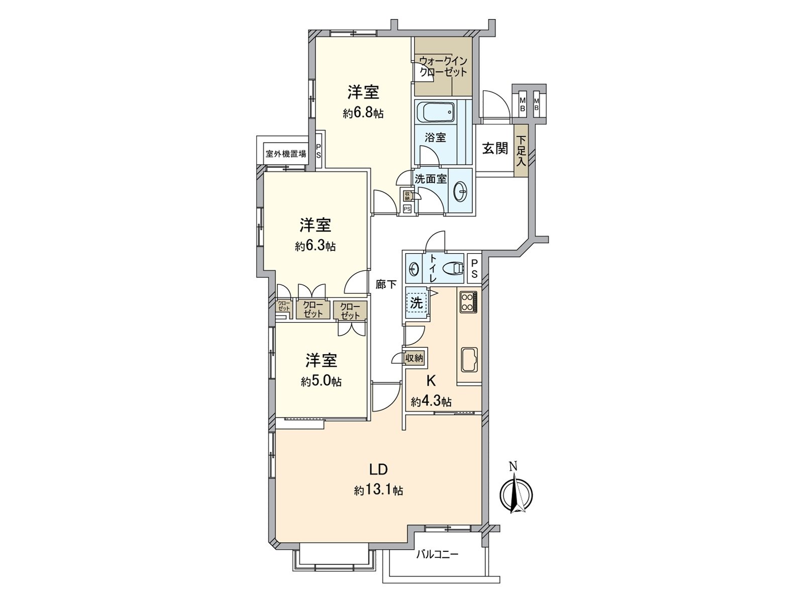 [floor plan] Indoor reform Properties (it has been carried out in June, 2025)
