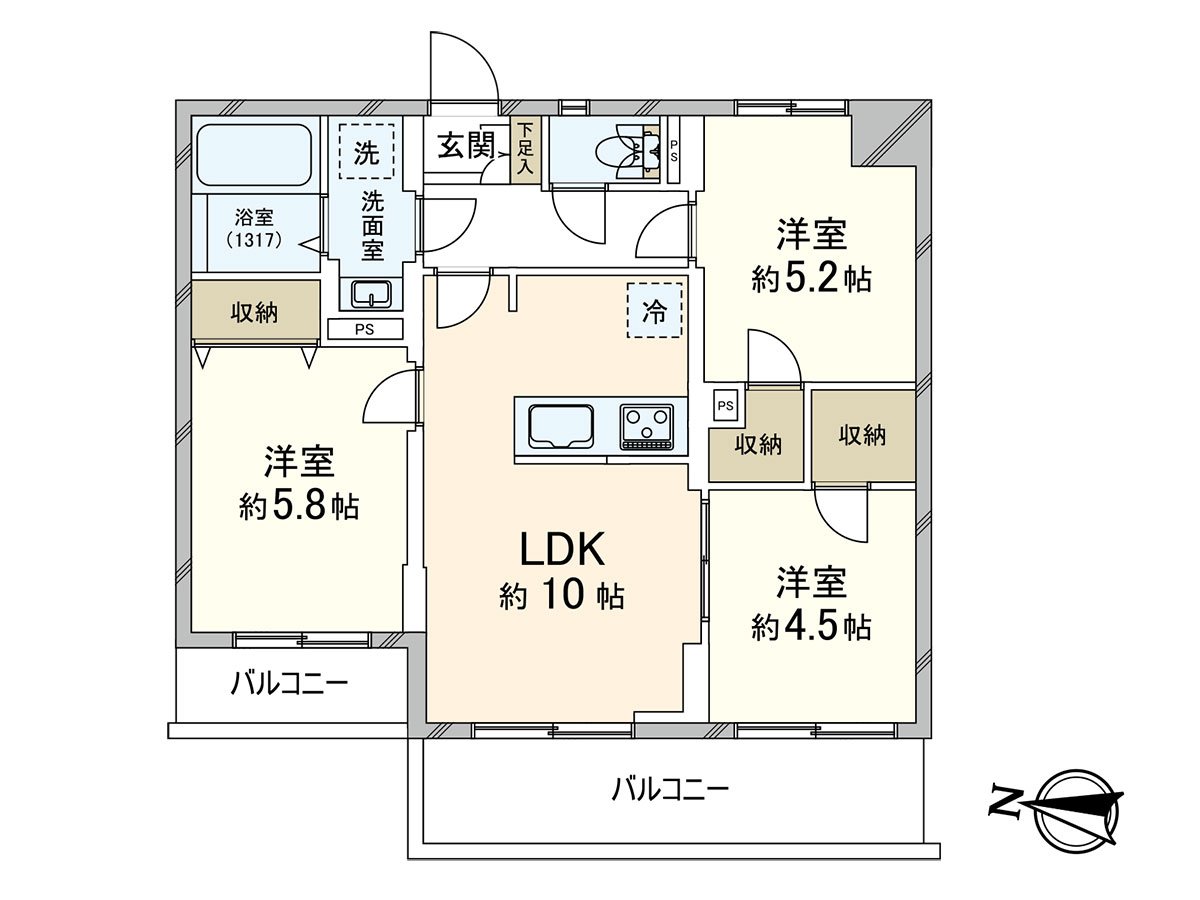 [Floor plan]