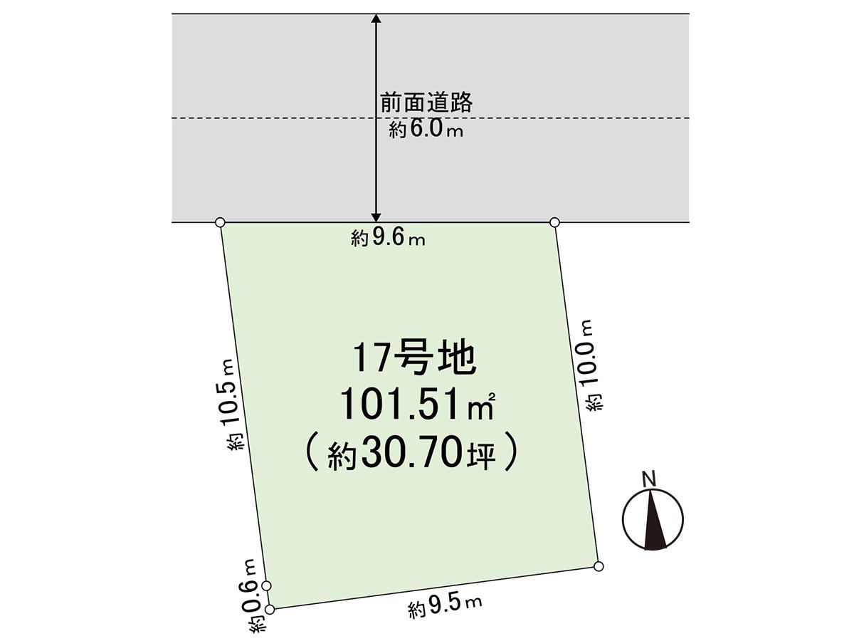 ◆ 实际测量面积101.51平米(约30.70坪)