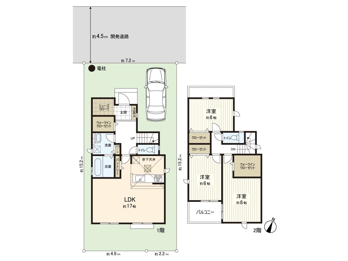 It is Plan of the storage of 3LDK+WIC X 2+SC+ pantry + linen.