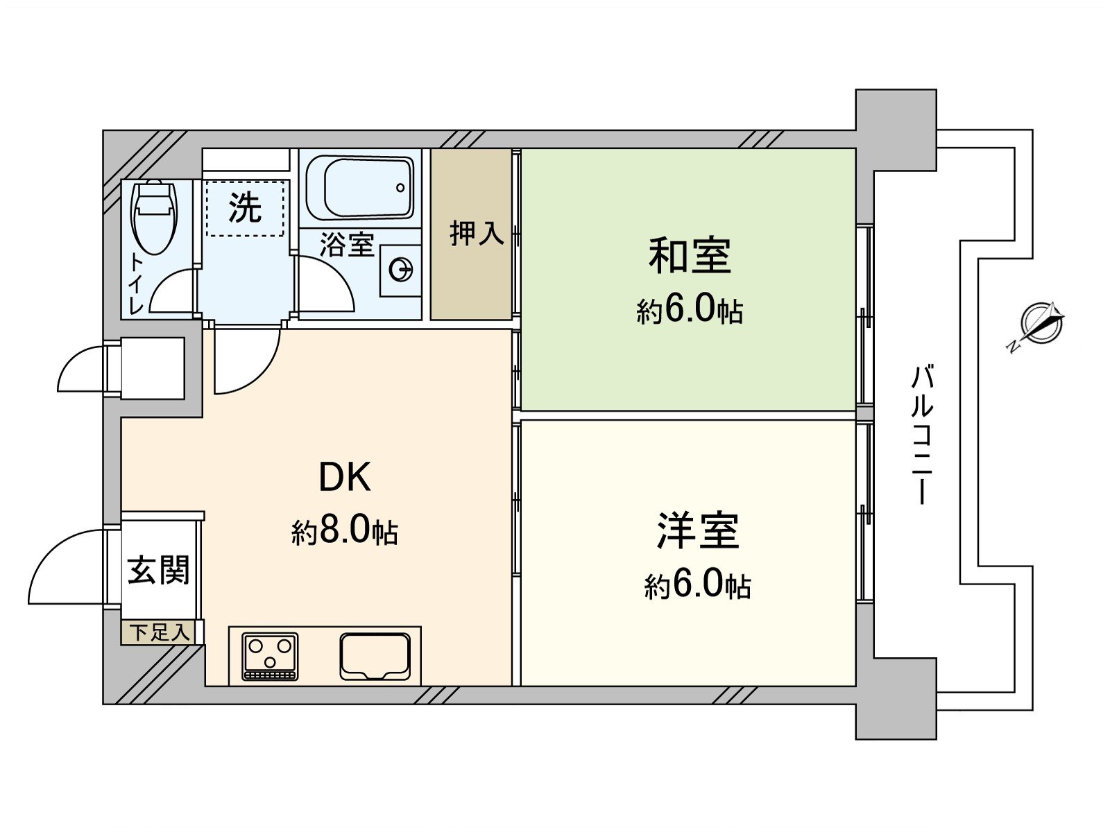 代表房型图(4楼)