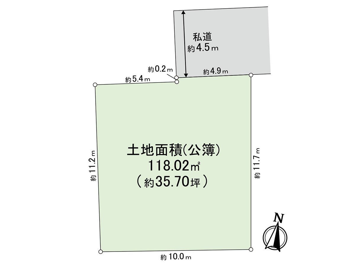 Building Coverage Ratio (BCR): 40%/Floor-Area Ratio (FAR): 80%