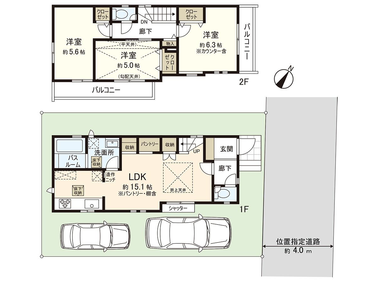 用地面积99.03平米(约29.95坪)/建筑面积78.54平米(约23.75坪)