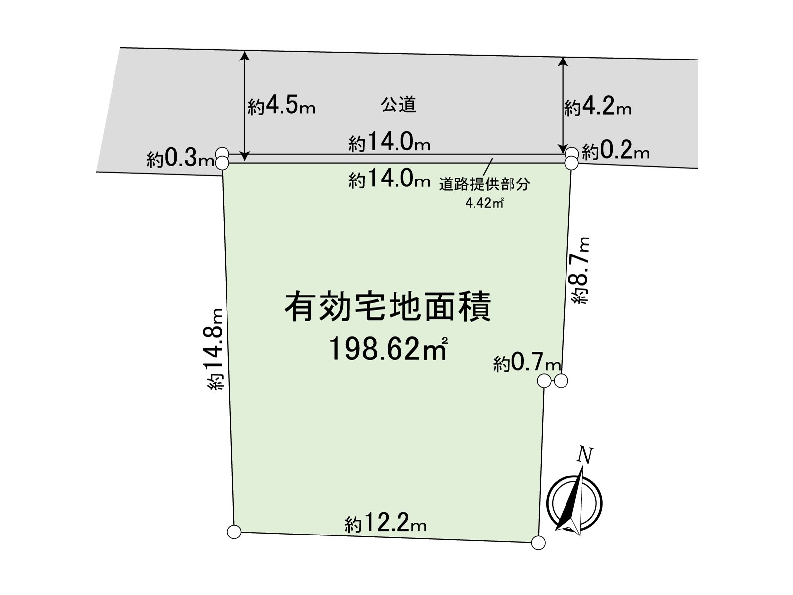 It becomes 203.64 square meters (register area) of forming places. Please feel free to contact us.