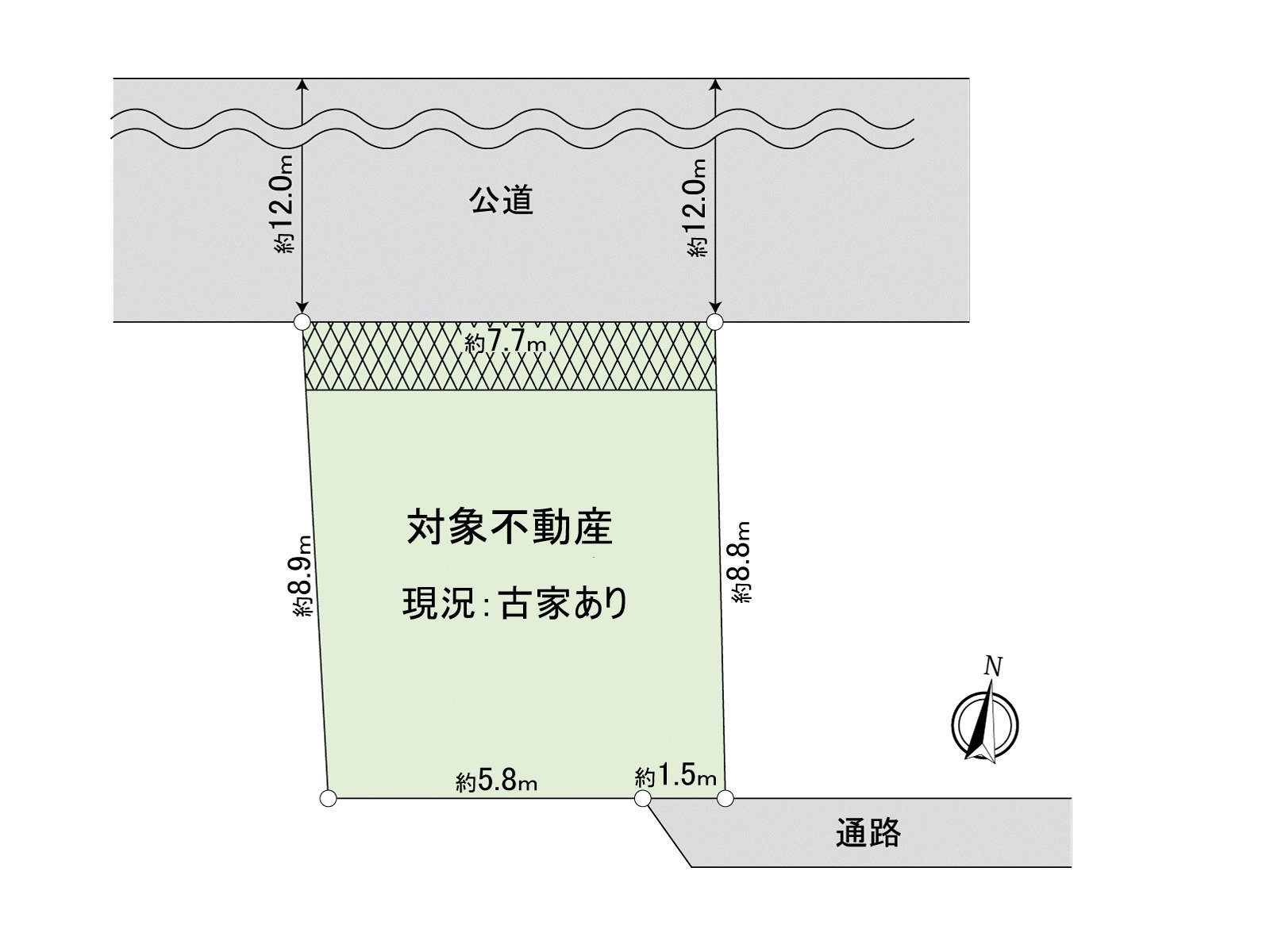 是容易有效活用空白的整形地。