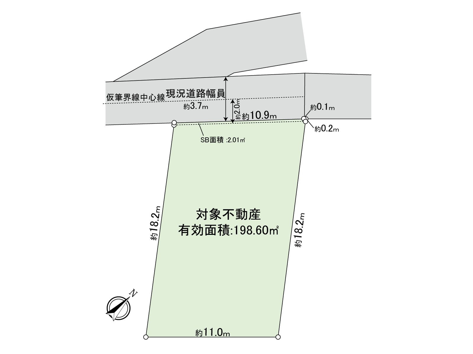 ※出自现状测量的地形图