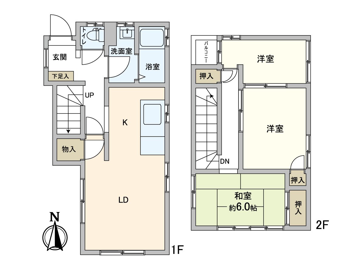 以低層的透天房為中心的街景有條不紊繼續，因為高的建築物沒正建起來所以周圍是感到清靜的趣味的環境。