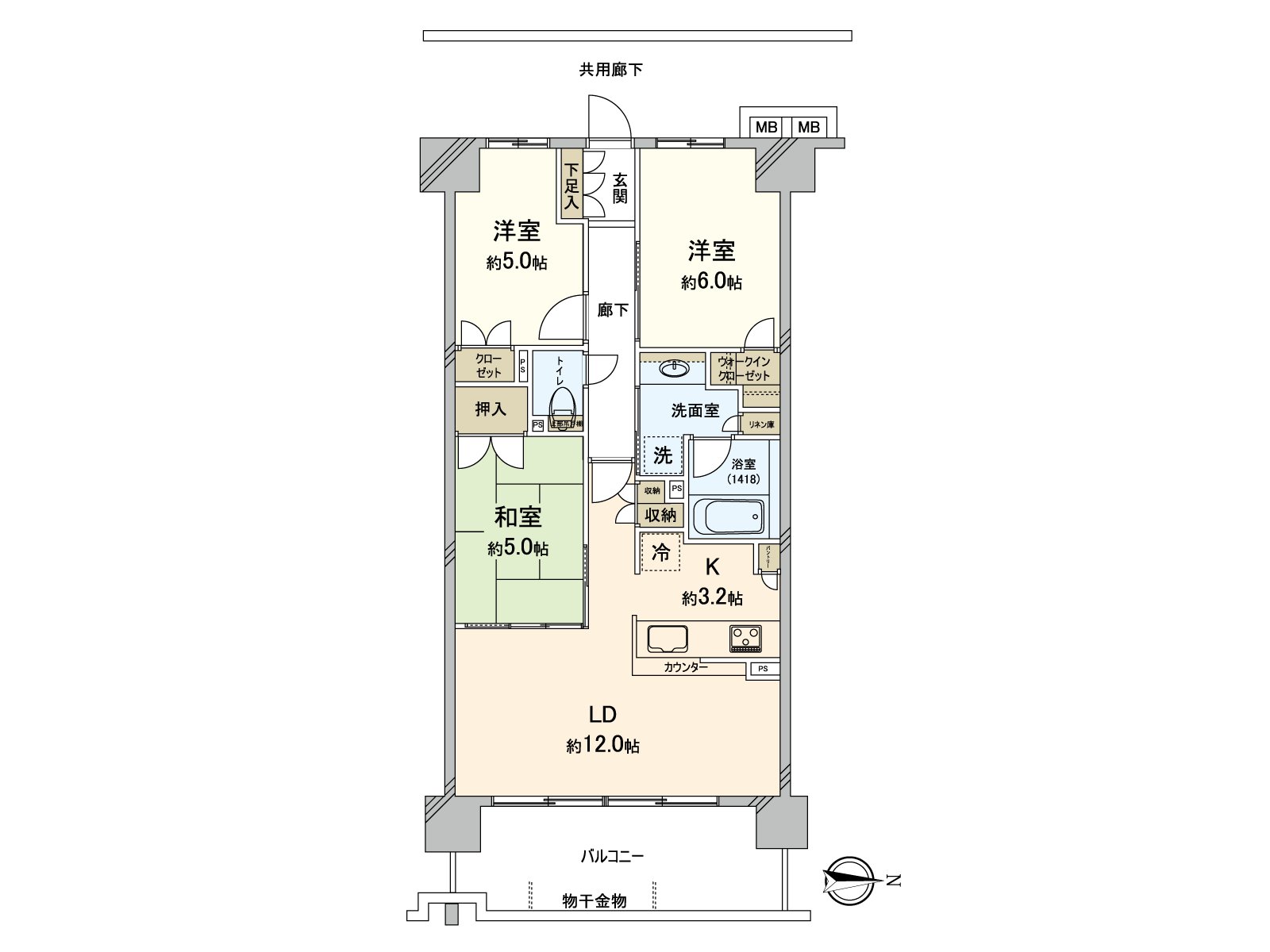 [Floor plan]