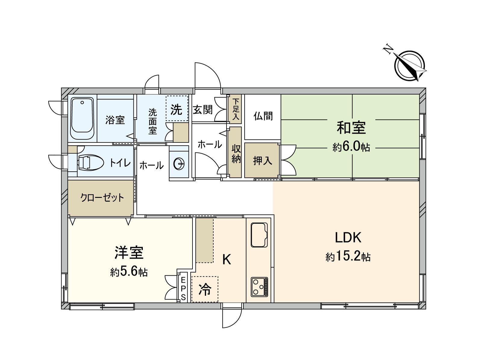 There are not stairs and becomes the residential space that is FLAT in Heike