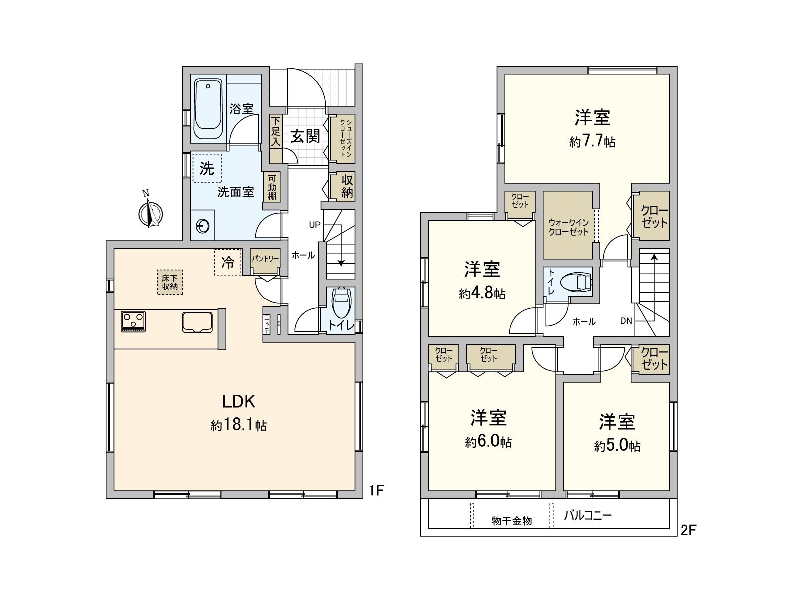 103.15平方公尺的4LDK型