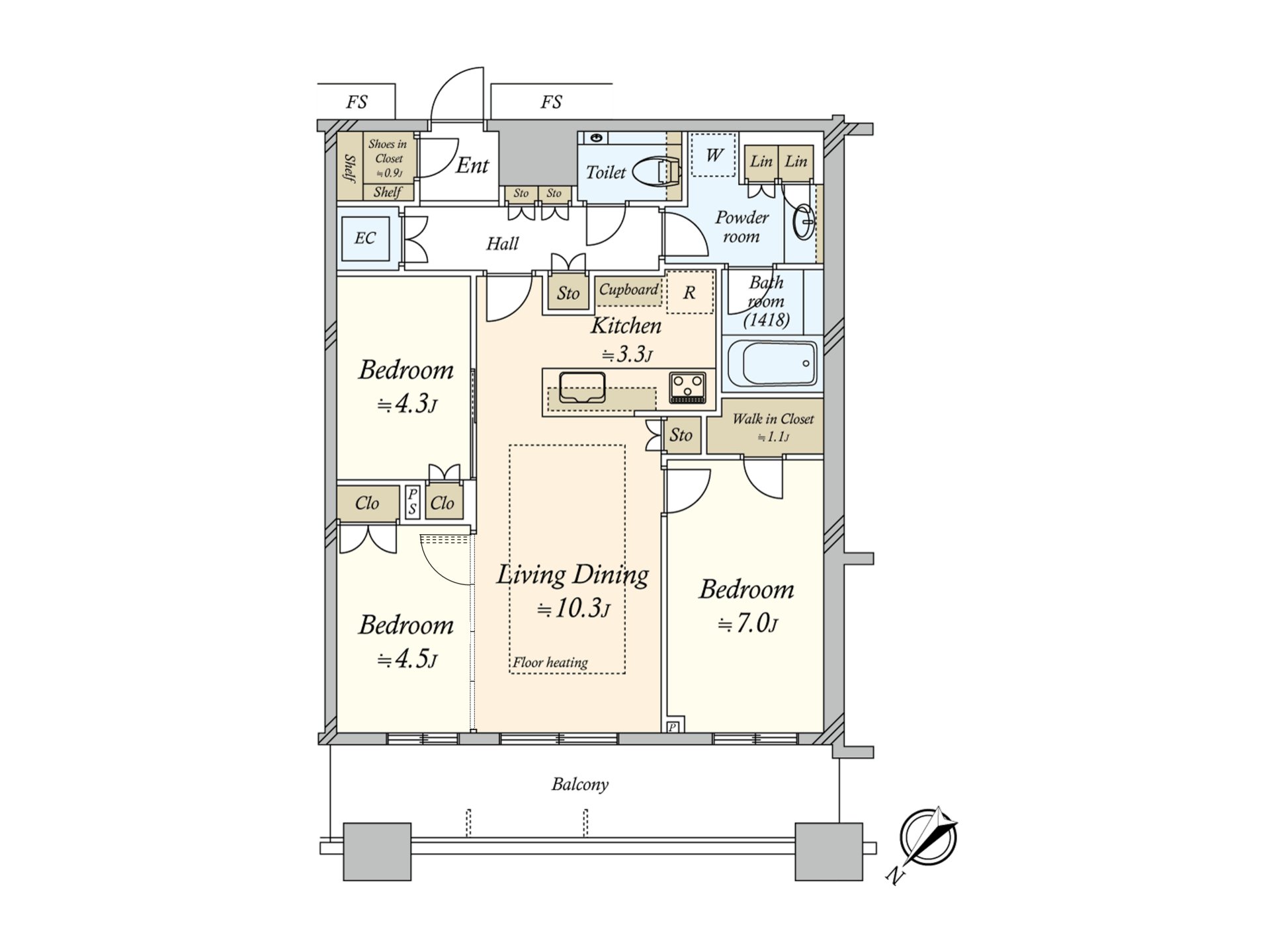 Floor plan (ground plan)