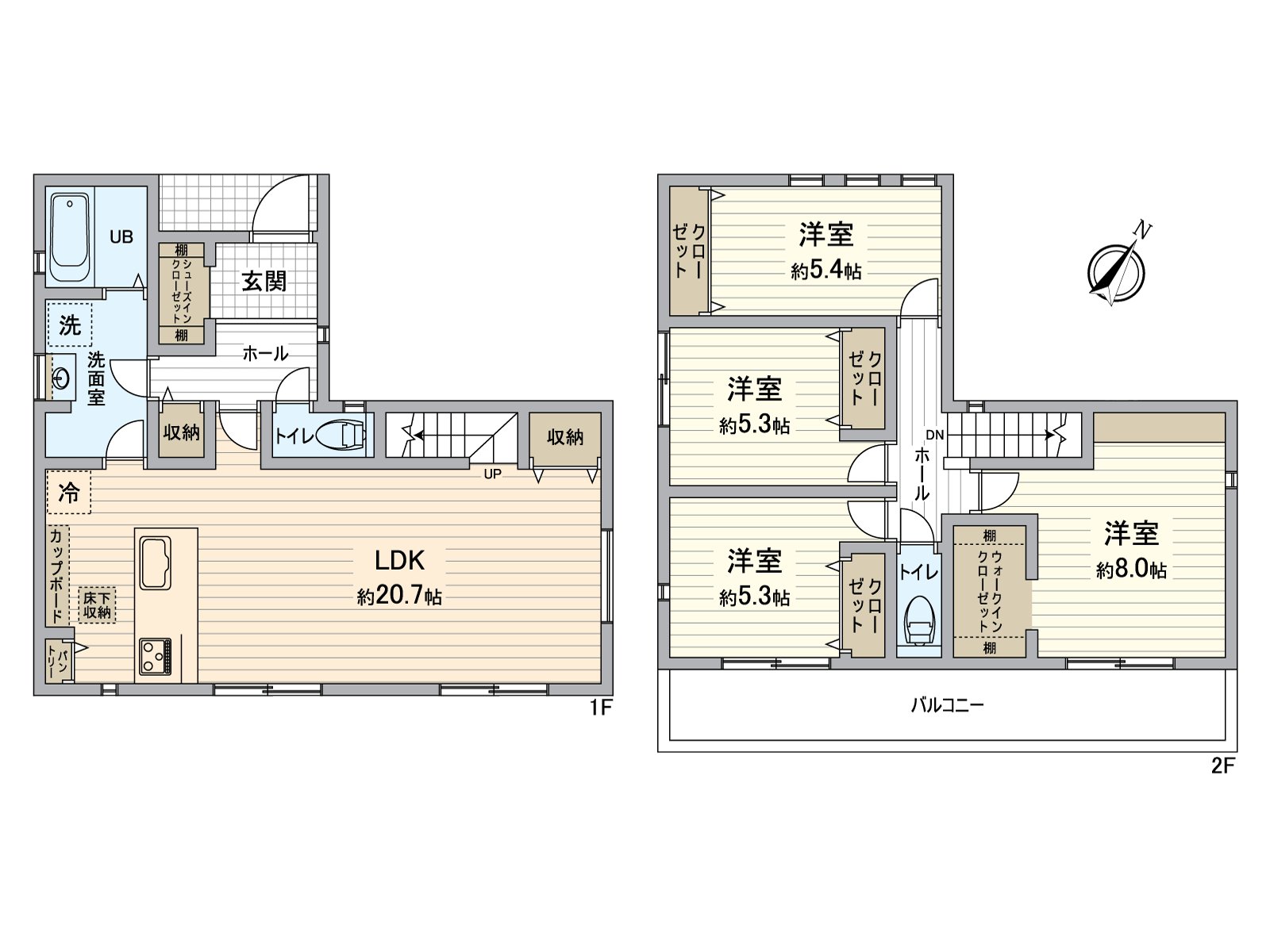 约20张塌塌米LDK