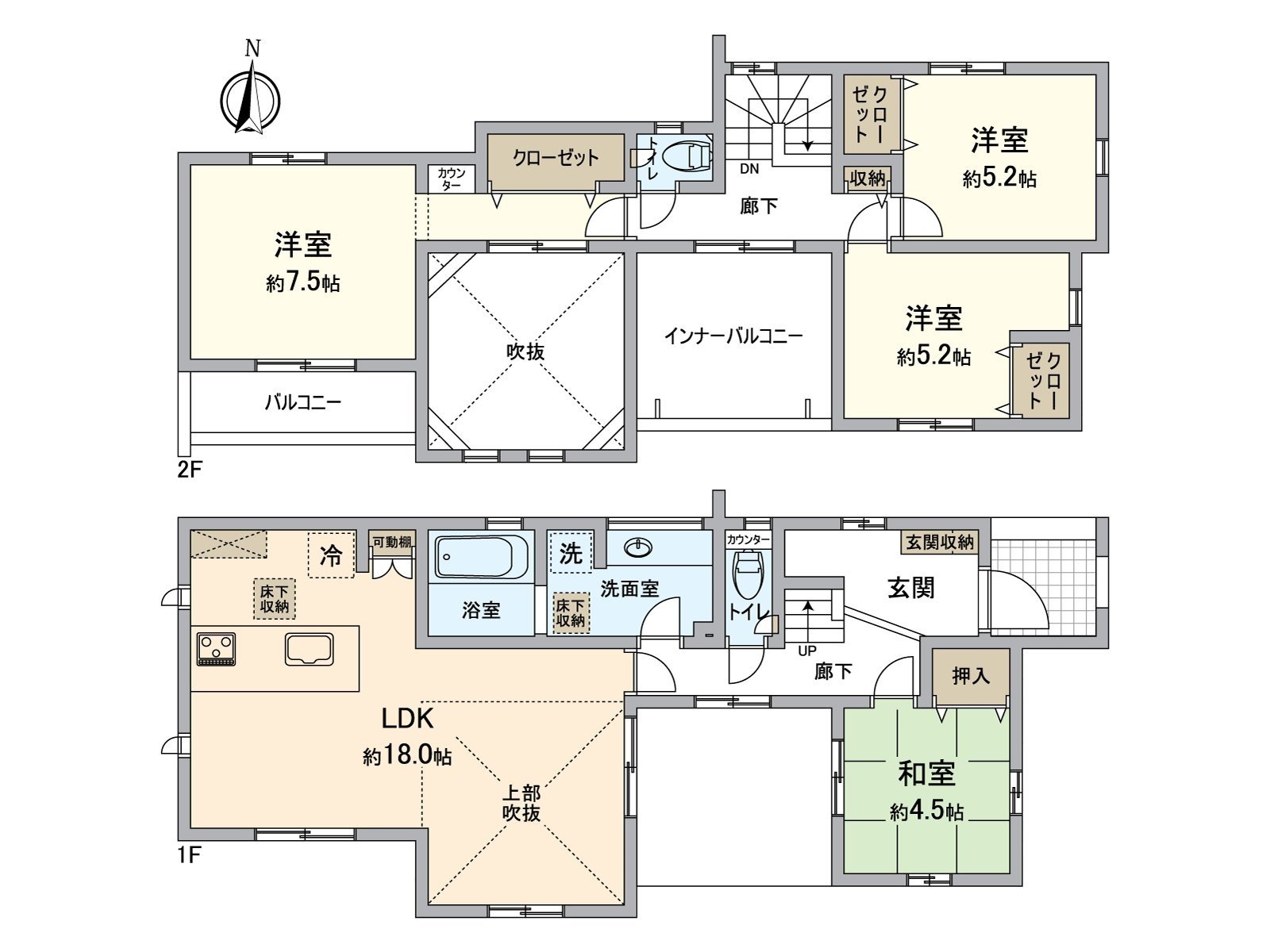 约18张塌塌米LDK