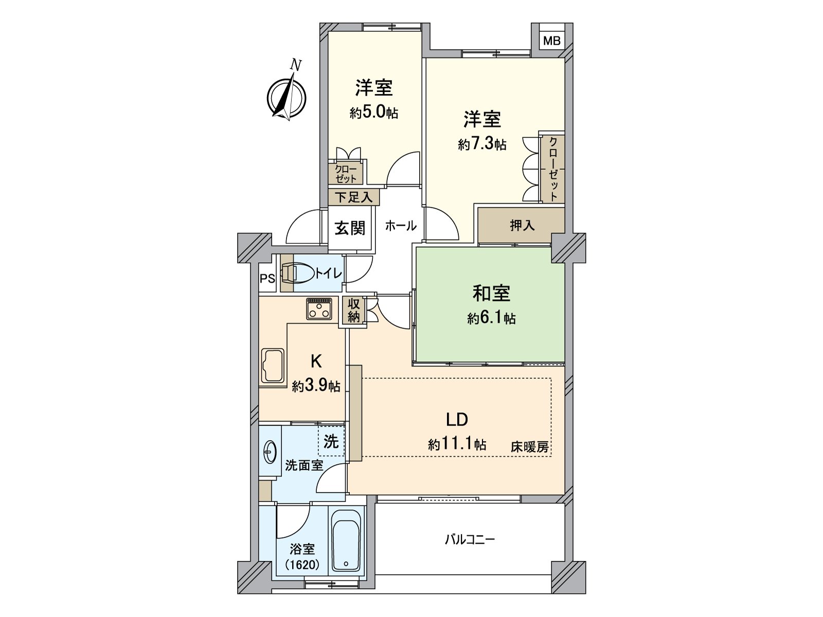 November, 2024 Renovated. The interior such as a place equipped with a water supply or the cross becomes new.
