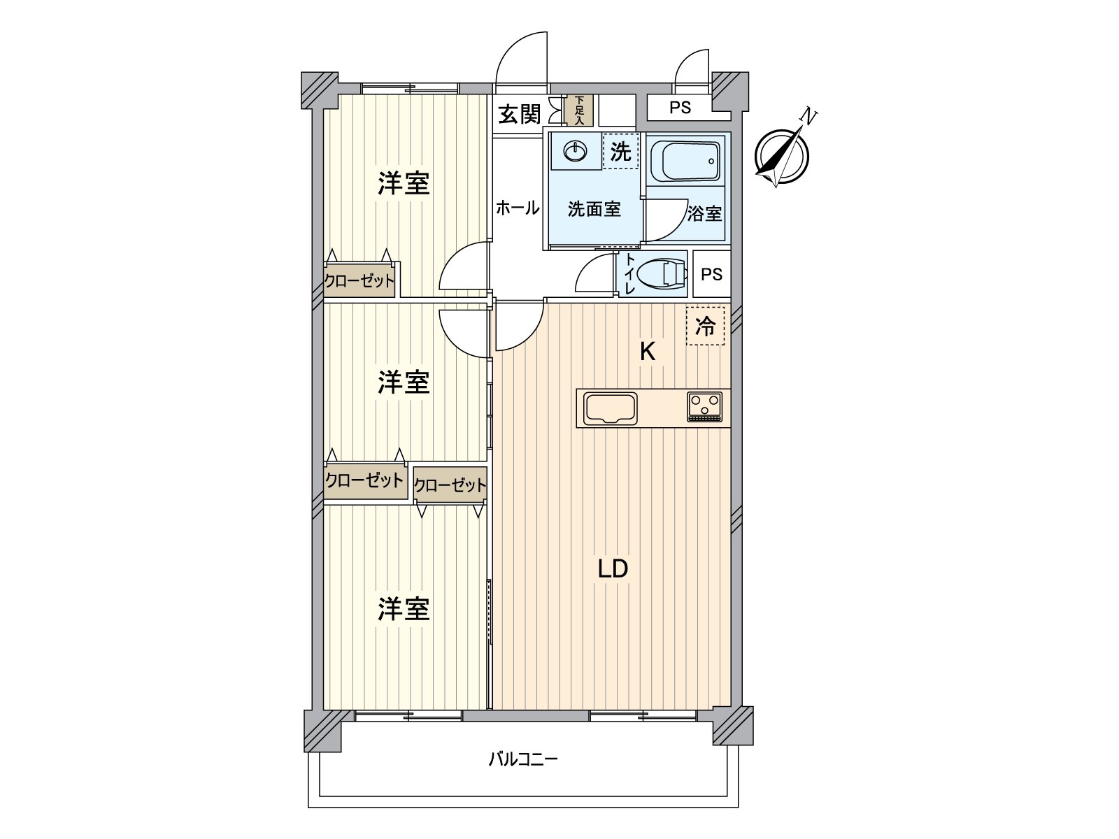 Is each room storing, about 9 square meters of Southeast Orientation Terrace