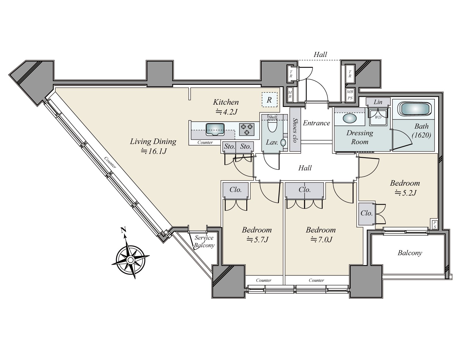 房型图(平面图)