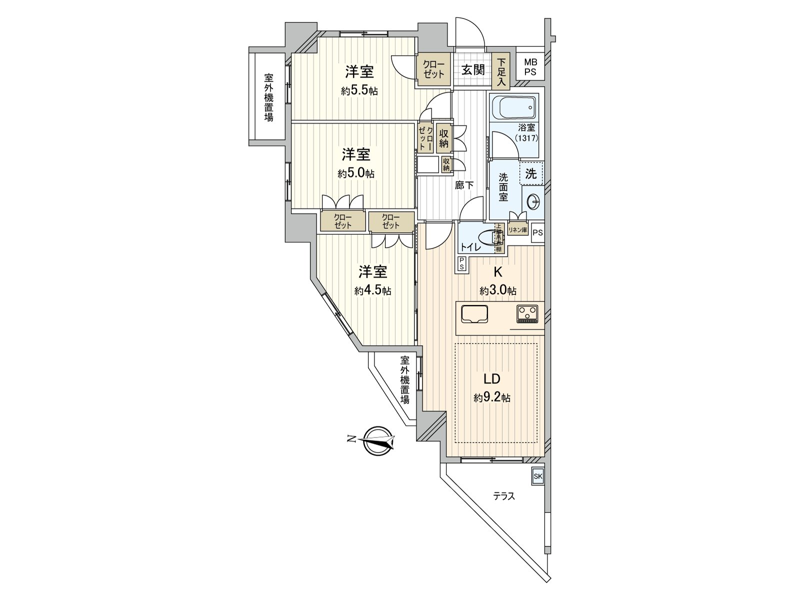 The house which has good ventilation because of Northwest Corner Unit. It is located in the 1st part of 6 stories above the ground, and the consideration to a life sound is reduced. I can live with an important pet (rules apply).