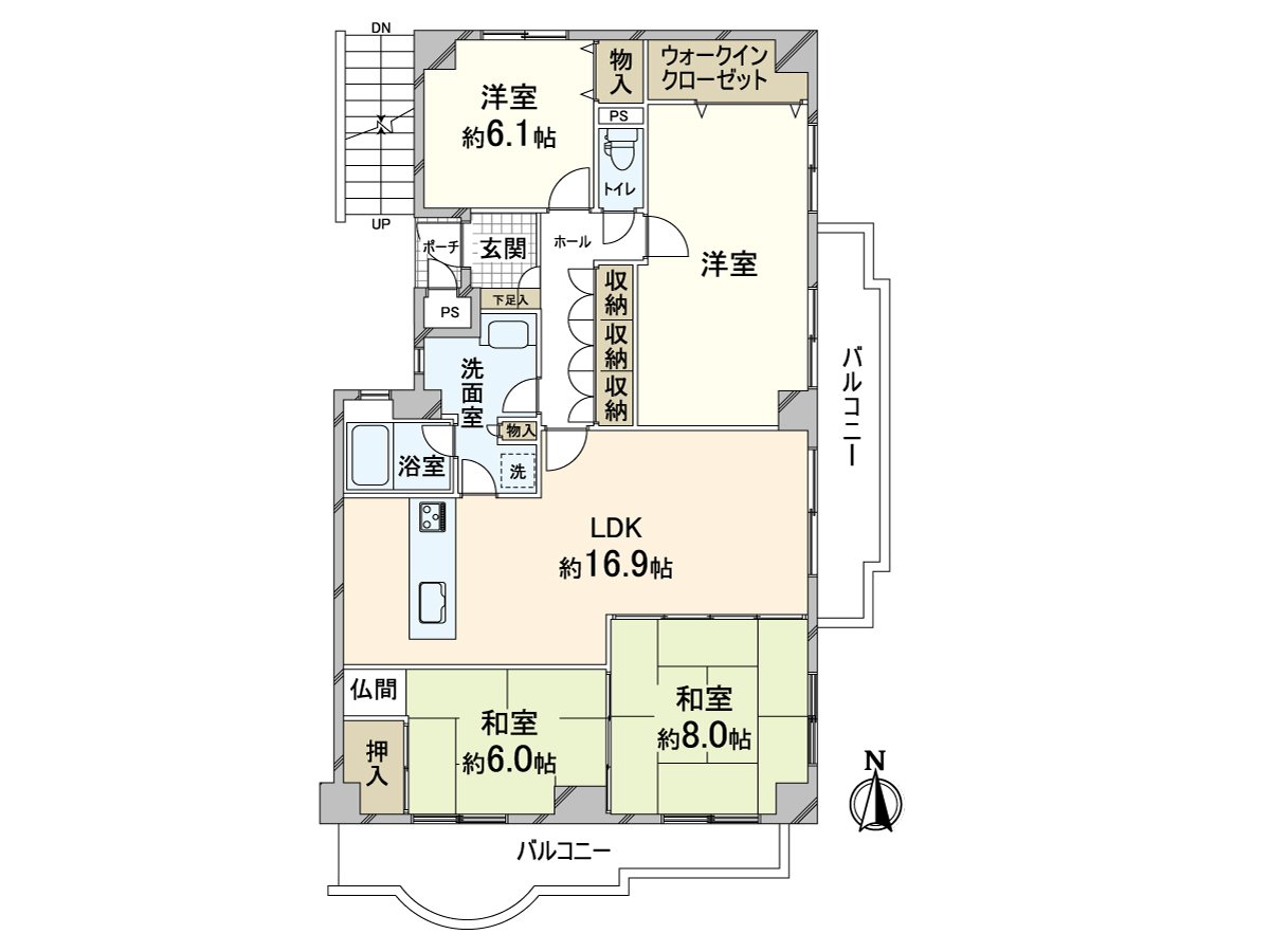 Floor plan (4LDK)