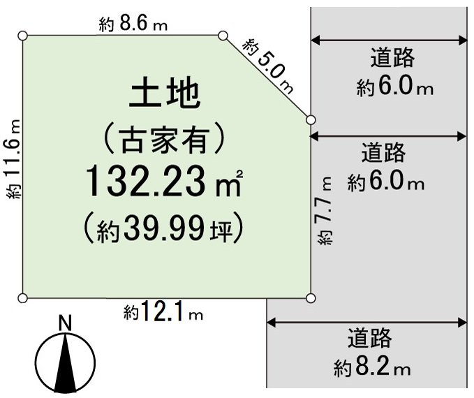 可2沿线3车站利用！[近铁难波、奈良线新大宫站步行11分钟][近铁难波、奈良线近铁奈良站步行11分钟][关西本线(龟山～ＪＲ难波)奈良站步行11分钟]