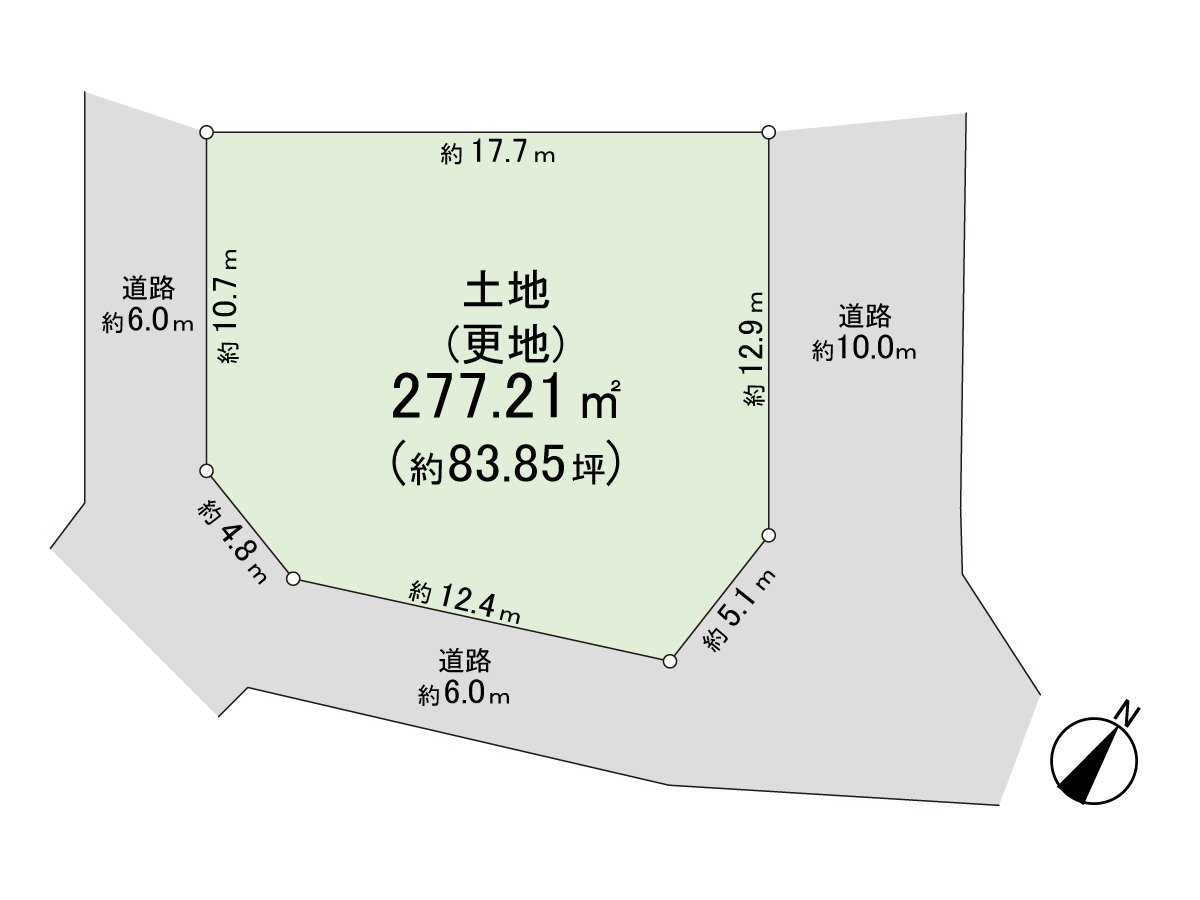 光照在3方向地方良好(東北、東南、西南)