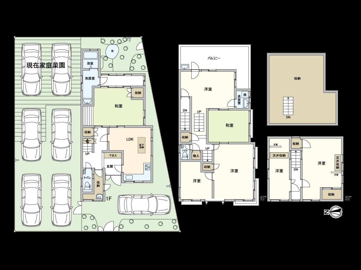 It is located in the Southwest corner lot, and the ventilation sun is good