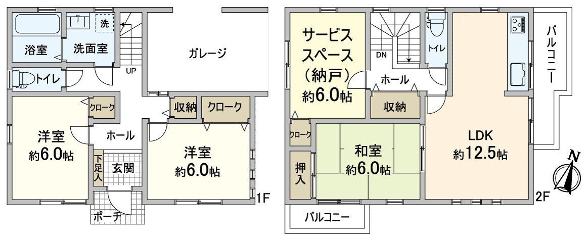 在有LDK的3SLDK上在2楼费时间