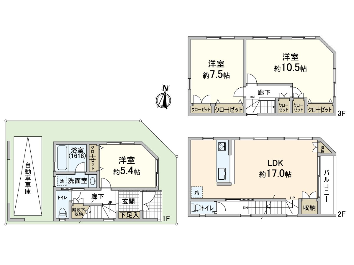 The ventilation is good in a Northeast corner lot.