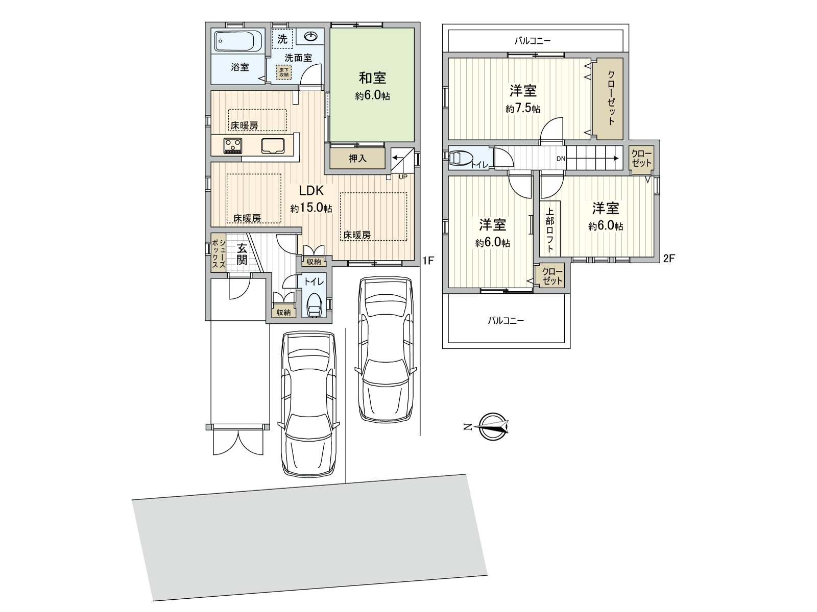 [floor plan] Plan of 4LDK