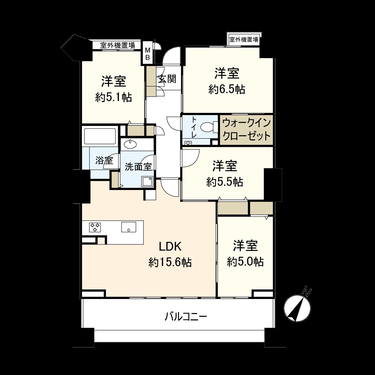 ■三井Rehouse■15楼部分，实际使用面积83.49平米4LDK。阪神本线"尼崎"车站步行3分钟。如有意向，请跟我们联系。