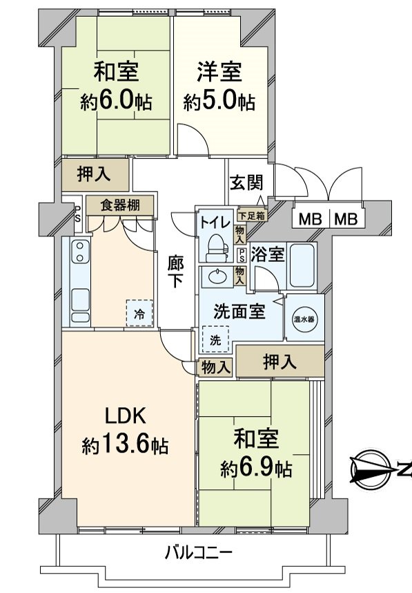 74.29平米的3LDK♪
