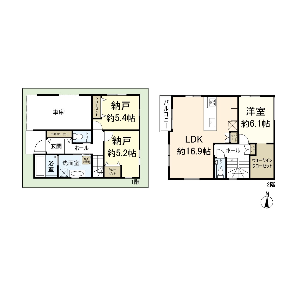 1SSLDK的房型建築面積101.79平方公尺