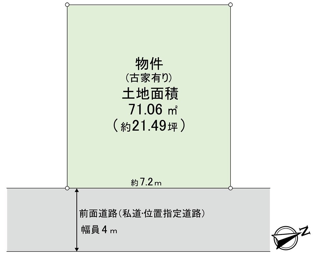 沒用有南海高野線"初芝"車站步行5分鐘的建築條件的住宅用地銷售有。