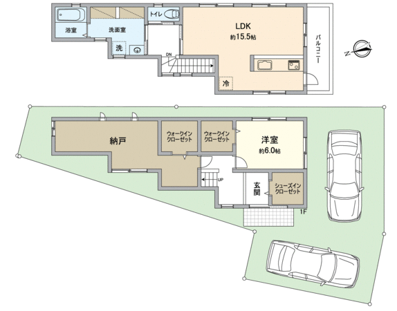2011年8月建筑，使用面积85.32平米