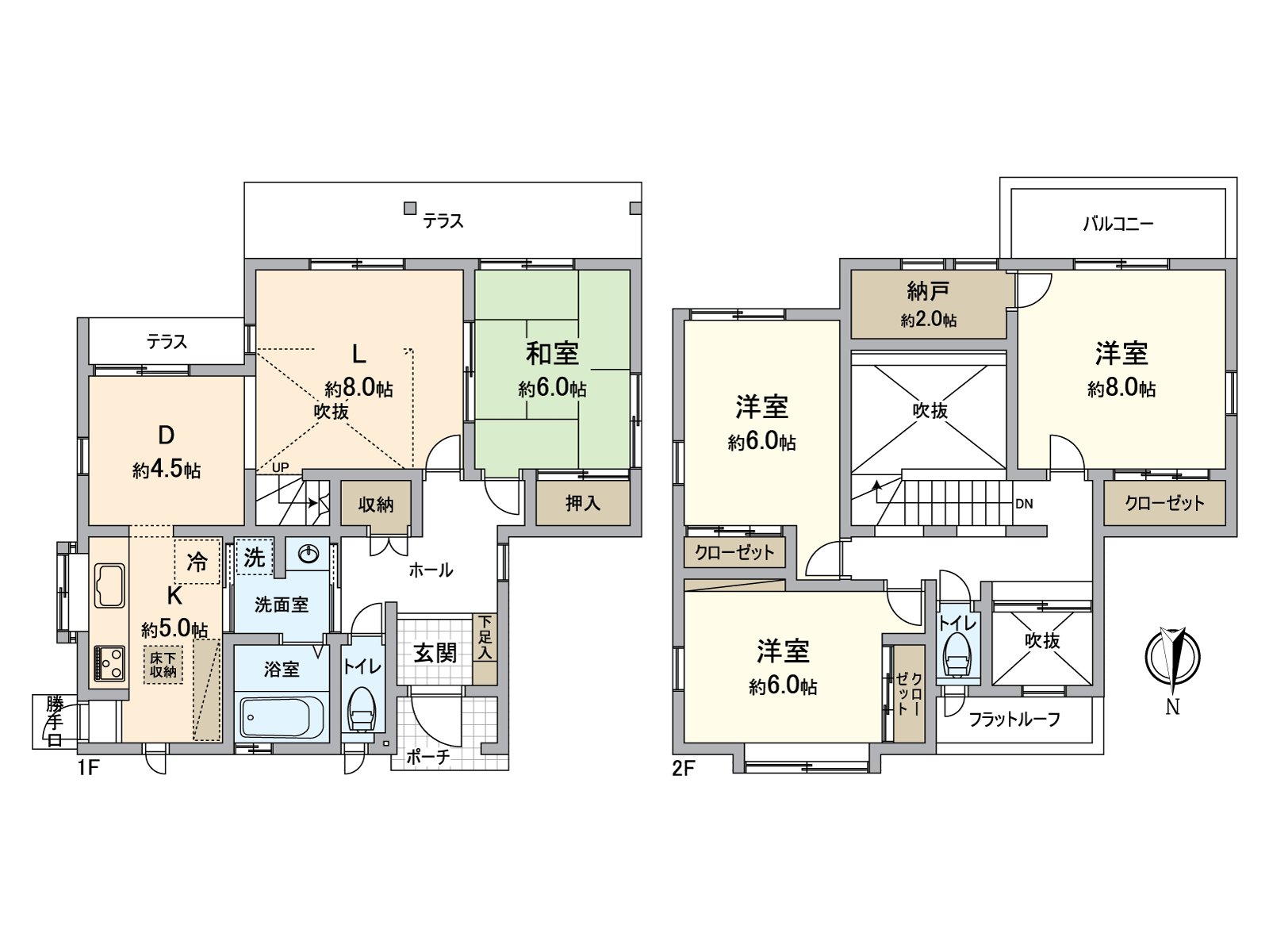 [房型图] 是2003年12月建筑的二手房，4LDK的房型。