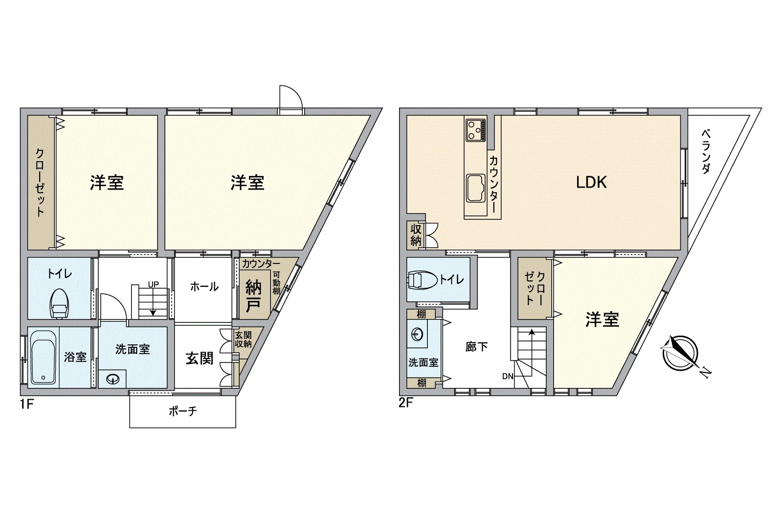 November, 2006 architecture, Plan of 3LDK