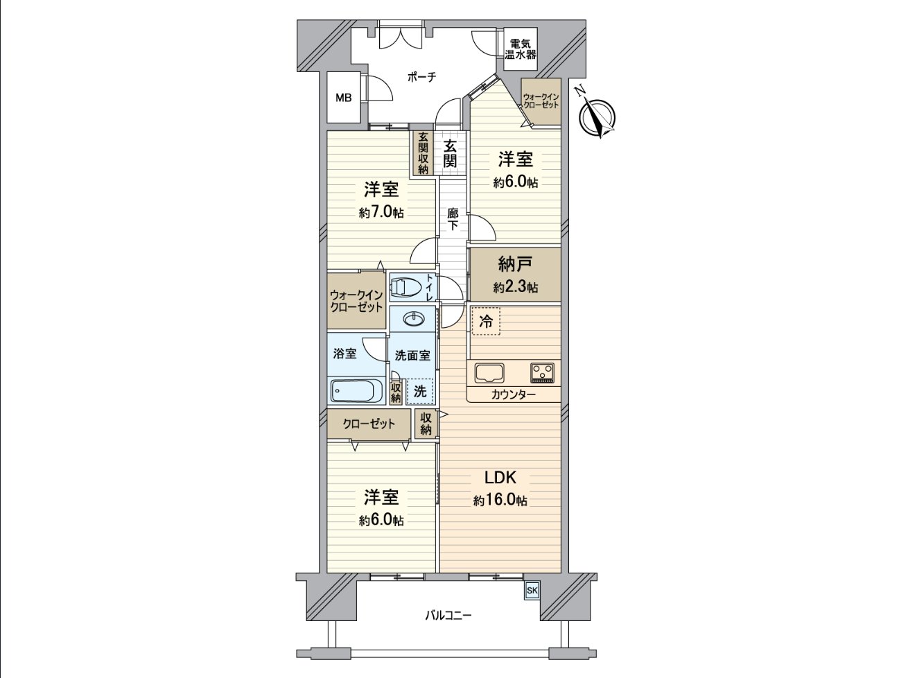 It is floor plan of this Properties.