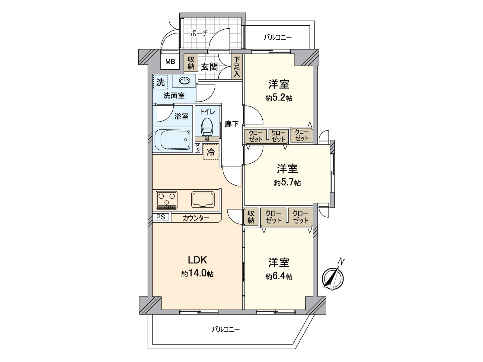It is floor plan of this Properties.