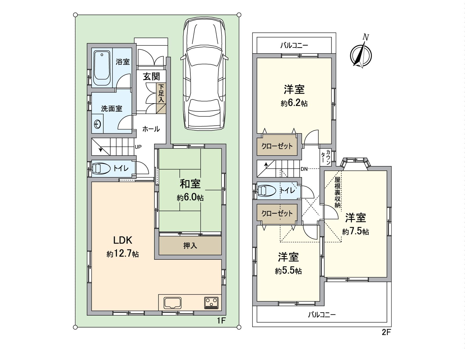 Plan of 4LDK