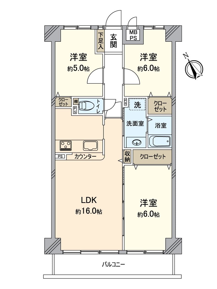 请一定讨论3LDK的房型