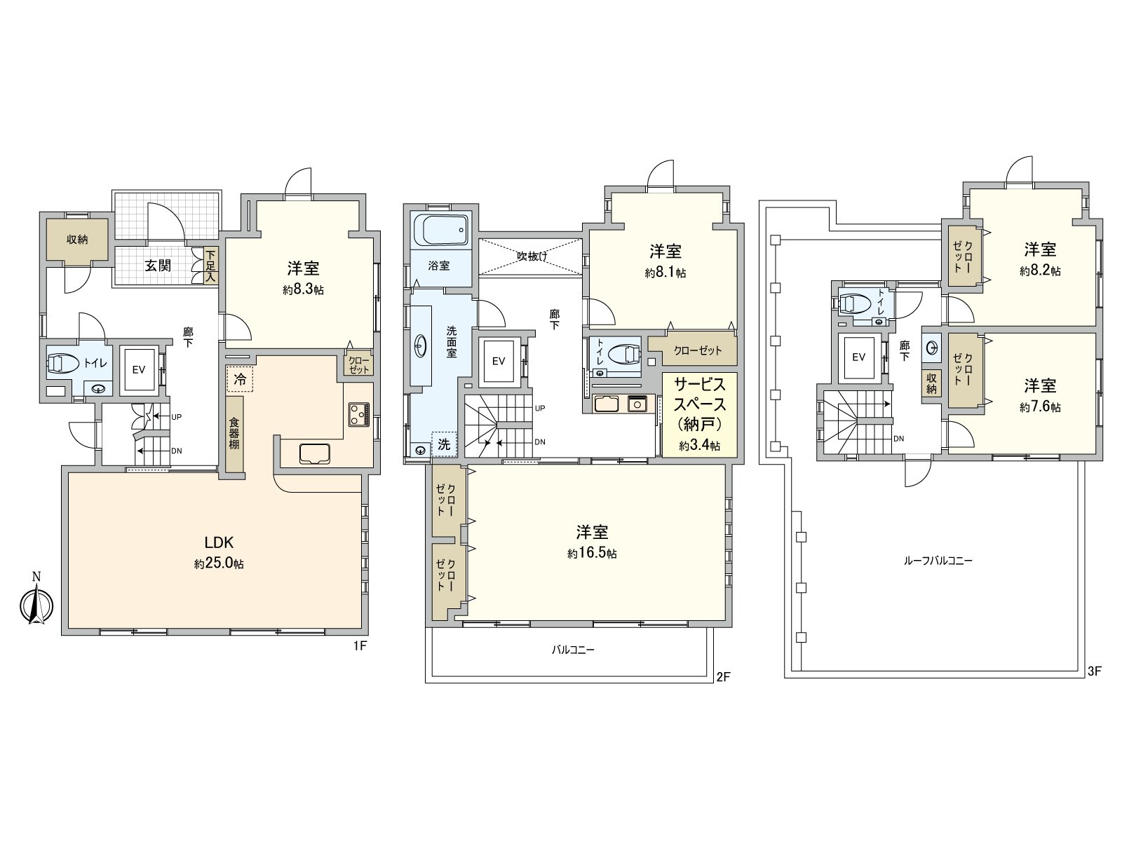 間取：5SLDK建物面積：201.12平米
