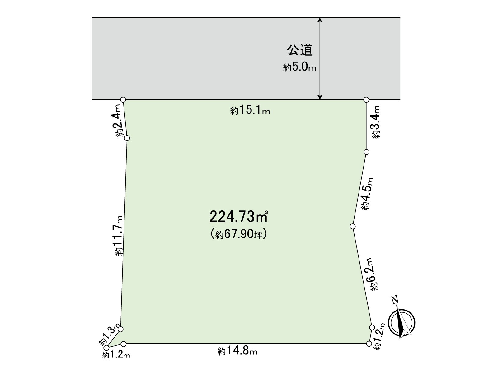 50% of Building Coverage Ratio (BCR) is 80% of Floor-Area Ratio (FAR). Any unclear points including the volume of the building which I can build, please feel free to contact us.