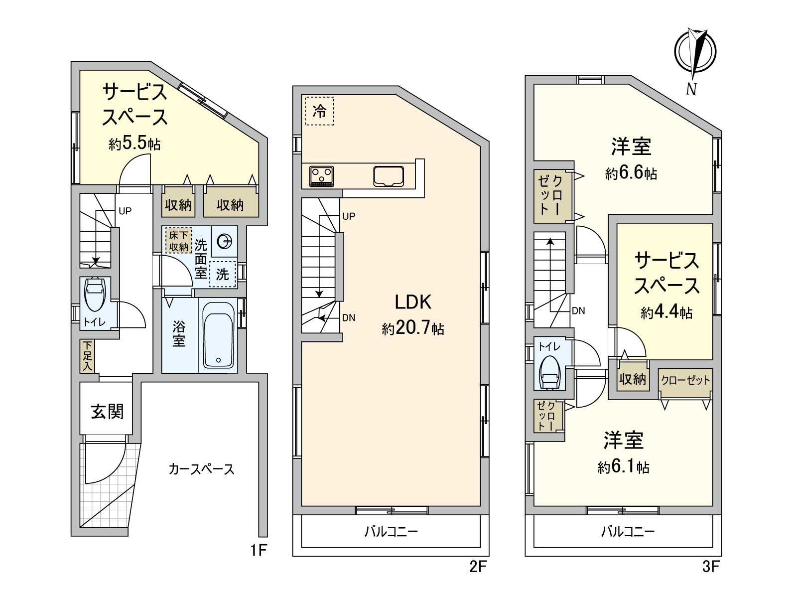[Floor plan]