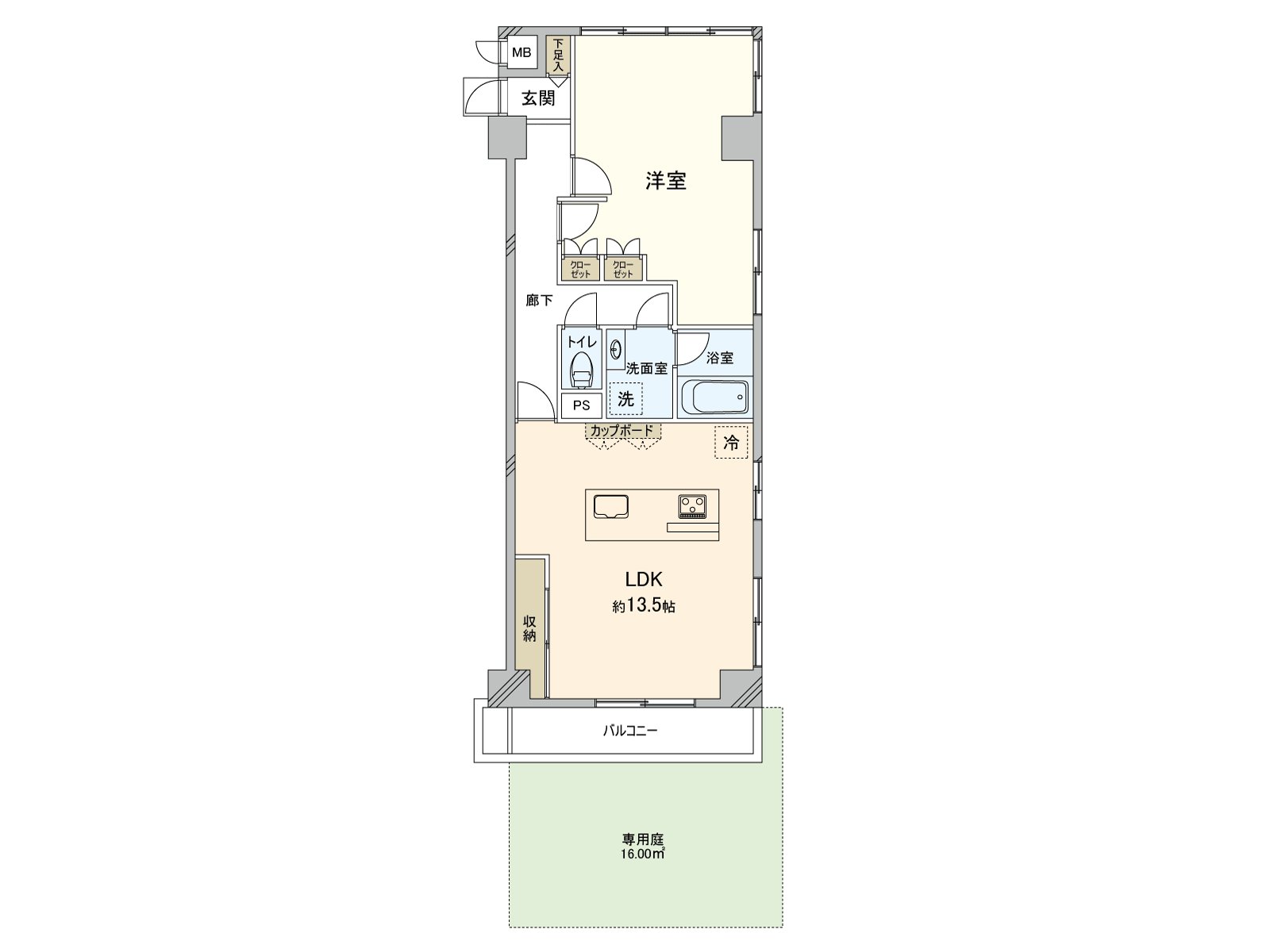 [Floor plan]